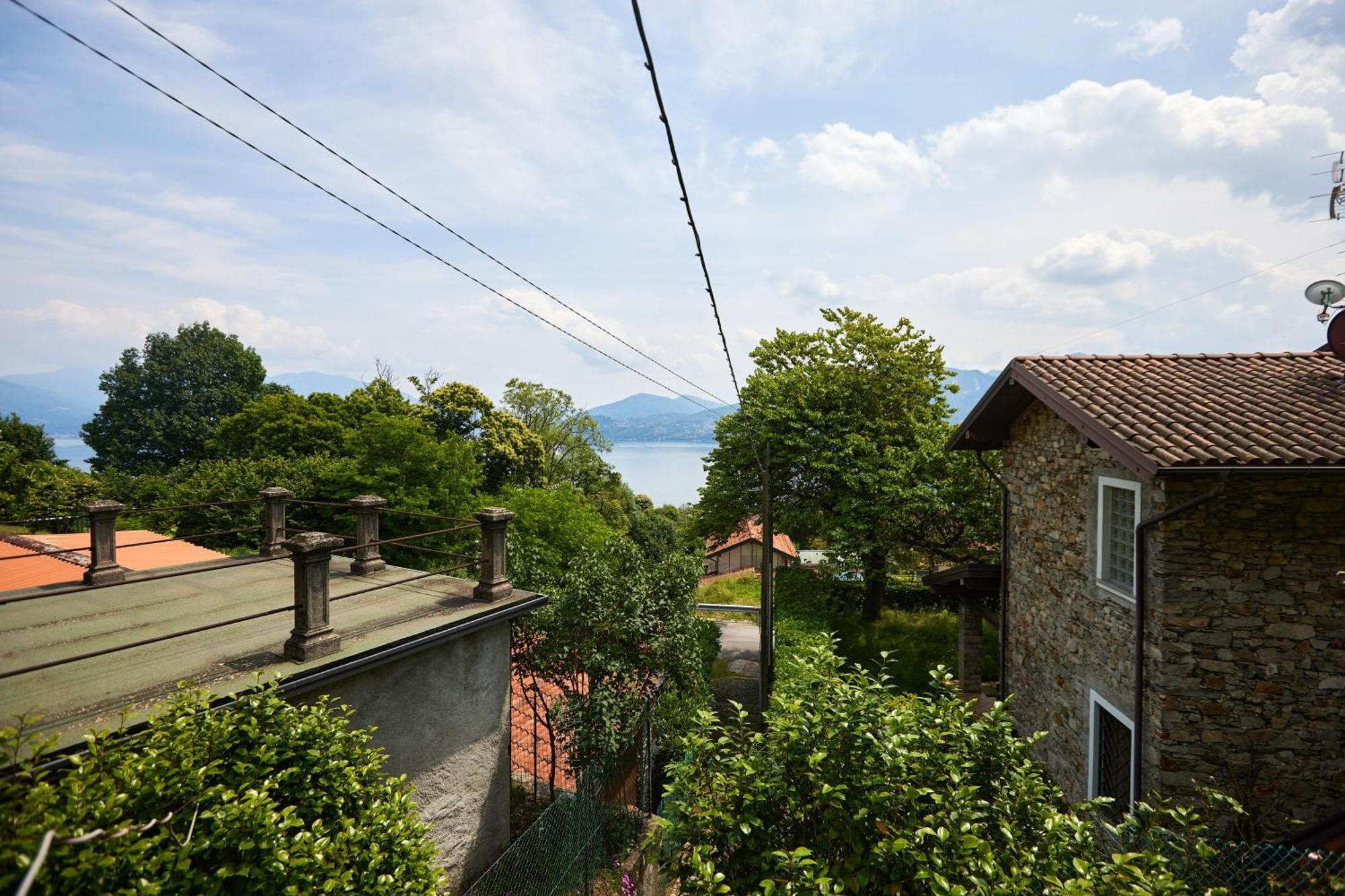 Villa Di Paese - Splendida Vista Lago Maggiore Oggebio Eksteriør bilde