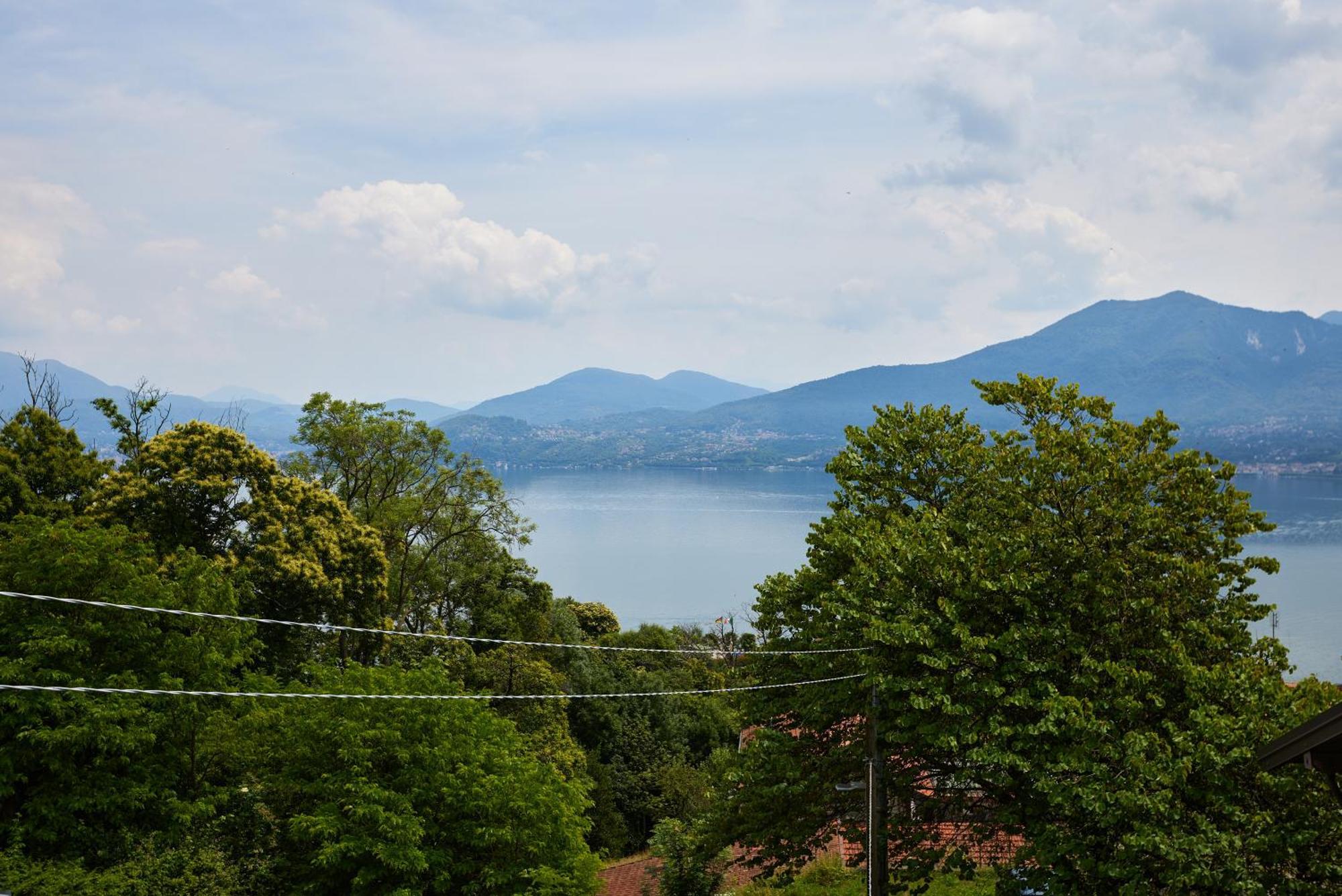 Villa Di Paese - Splendida Vista Lago Maggiore Oggebio Eksteriør bilde